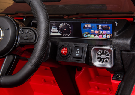 Auto na akumulator Mercedes G63 Czerwony BBH-0003