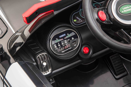 AUTO NA AKUMULATOR NAJNOWSZA POLICJA, KOGUTY, DŹWIĘKI, PILOT/BLT-201
