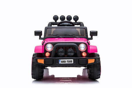 MEGA JEEP  FULLTIME, NAPĘD 4X4,  1X12V ,WOLNY START/ MIĘKKIE KOŁA,  FUNKCJA BUJANIAEXCLUSIVE/7588