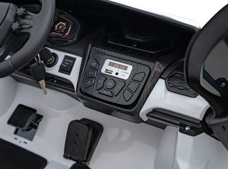 Pojazd Lamborghini Revuelto XL STRONG Biały