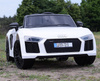 ORYGINALNE AUDI  R8 SPYDER  W NAJLEPSZEJ WERSJI, MIĘKKIE SIEDZENIE, PILOT 2.4 GHZ/ 2198