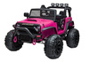 Auto na akumulator Jeep JC666 Różowy Lakierowany