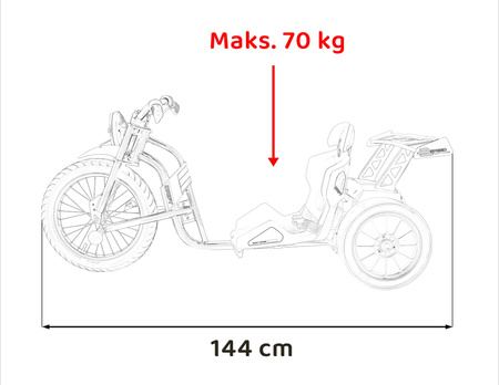 Pojazd DRIFT BIKE 21 Różowy