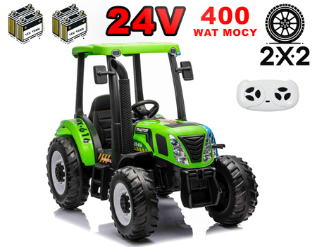 OLBRZYMI TRAKTOR MX-616  NA AKUMULATOR Z PILOTEM 24 V, 400 W/A011-24