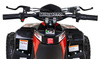 Quad HIPERFECT na akumulator Czerwony 35km/h + Silnik 1000W + Koła pompowane + Regulacja siedzenia