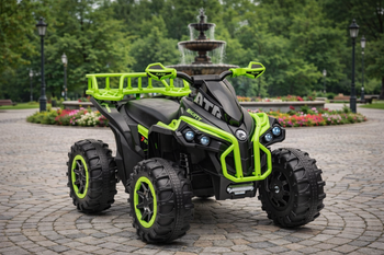 DUŻY QUAD N AKUMULATOR ADVENTURE, MIĘKKIE KOŁA, MIĘKKIE SIEDZENIE/GTS1199