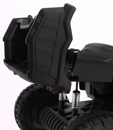 Quad XL ATV 2,4GHz na akumulator dla dzieci Czarno-Zielony + Pilot + Napęd 4x4 + Bagażnik + Wolny Start + EVA + Audio LED