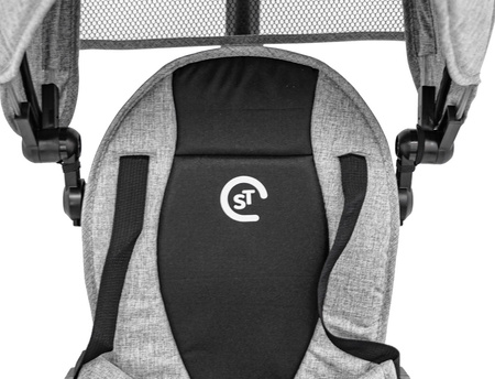 Rowerek Trzykołowy RIDER Szary SPORTRIKE