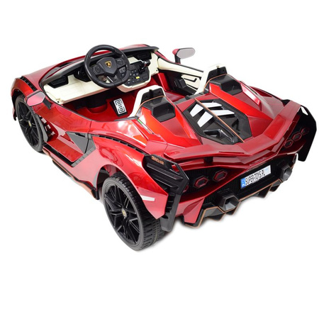 ORYGINALNE LAMBORGHINI SIAN NA AKUMULATOR,  WERSJA Z MIEJSCEM DLA RODZICA/QLS6988