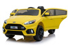 Auto na akumulator Ford Focus RS Żółte