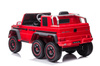 Auto Na Akumulator Mercedes Benz G63 6X6 Czerwony