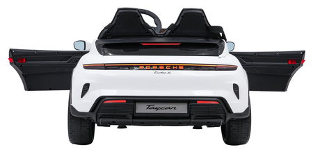 Pojazd Porsche Taycan Turbo S Biały