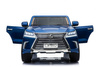 Lexus LX570 Lakierowane Autko dla 2 dzieci Niebieski  SUV + Pilot