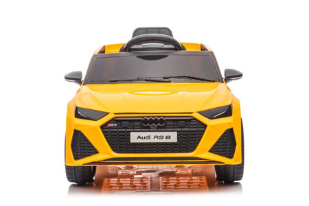 Pojazd na Akumulator Audi RS6 BRD-2118 Żółty