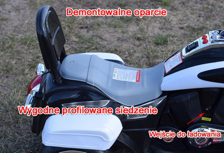 MOTOR CHOPPER Z OPARCIEM, WARKIEM SILNIKA/TR1501