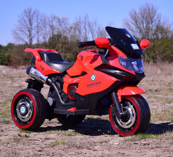 DUŻY MOTOR ŚCIGACZ  STRONG 2 EXCLUSIVE, ŚWIECĄCE KOŁA/DLX518