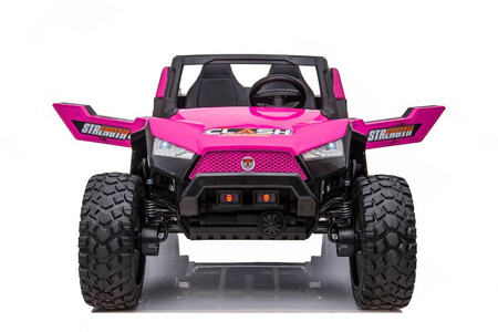 MEGA BUGGY CLASH DLA 2 DZIECI, 4 SILNIK - 800W, 24, MIĘKKIE PRZESUWANE SIEDZENIE,  WALIZKA NA AKUMULATOR,/SX-1928