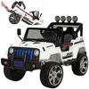 MEGA JEEP SUNSHINE, NAPĘD 4X4,  2X12V ,WOLNY START/ MIĘKKIE KOŁA, BLUETOOTH, RADIO EXCLUSIVE/2388
