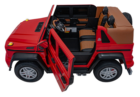 Pojazd Mercedes Benz MAYBACH G650 Czerwony