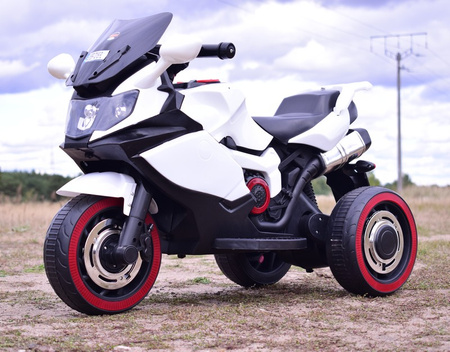 DUŻY MOTOR ŚCIGACZ  STRONG 2 EXCLUSIVE, ŚWIECĄCE KOŁA/DLX518