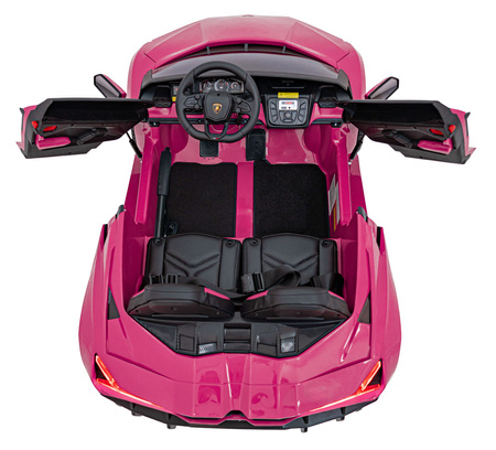 Pojazd Lamborghini Revuelto XL STRONG Różowy