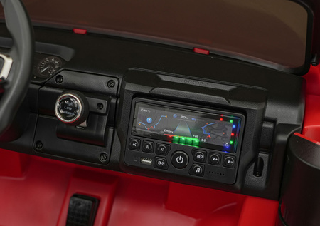 Pojazd RAM 3500 Czerwony