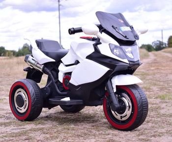 DUŻY MOTOR ŚCIGACZ  STRONG 2 EXCLUSIVE, ŚWIECĄCE KOŁA/DLX518