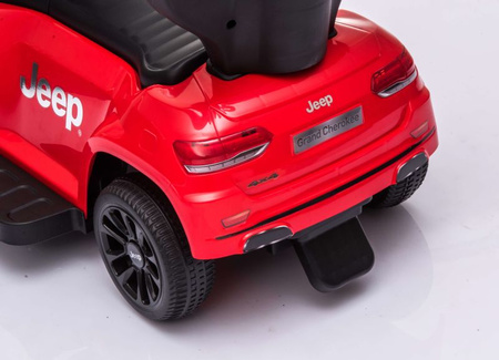 JEŹDZIK, PCHACZ, ODPYCHACZ, POJAZD NA AKUMULATOR- JEEP CHEROKEE,  DASZEK ,DŹWIĘKI/JQ606