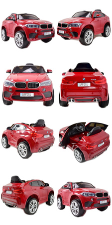 ORYGINALNE BMW X6M   W NAJLEPSZEJ WERSJI, MIĘKKIE SIEDZENIE, PILOT 2.4 GHZ, LAKIER/ 2199