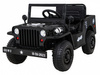 Autko Wojskowe Retro dla dzieci Czarny + Napęd 4x4