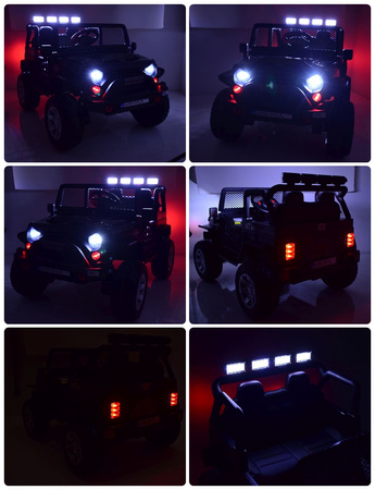 WIELKI DZIP 4X4  ROUGH SPEED, FUNKCJA BUJANIA, WALIZKA, MIĘKKIE KOŁA/XMX-617