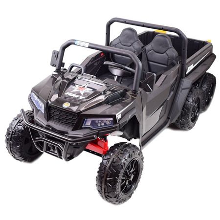 BUGGY 6 KOŁOWY DLA 2 DZIECI, ELEKTRYCZNA WYWROTKA, MIĘKKIE KOŁA, MIĘKKIE SIEDZENIE 800 WAT/XB1038