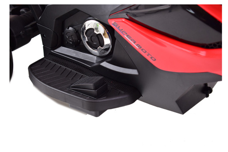 MOTOR ŚCIGACZ POWER -  MIĘKKIE KOŁA, MIĘKKIE SIEDZENIE/LQ168A