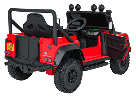 Pojazd Land Rover Defender 110 SVX Concept Czerwony