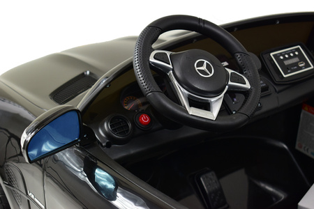MERCEDES DWUOSOBOWY GT R 4x4,  MIĘKKIE KOŁA EVA, MIĘKKIE SIEDZENIE  FULL OPCJA, LAKIER/HL289