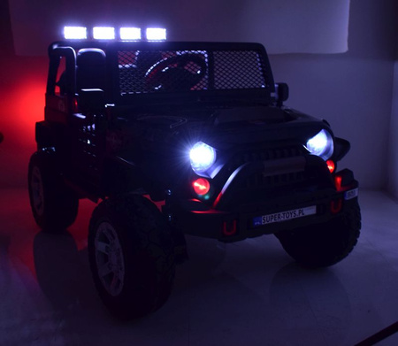 WIELKI DZIP 4X4  ROUGH SPEED, FUNKCJA BUJANIA, WALIZKA, MIĘKKIE KOŁA/XMX-617