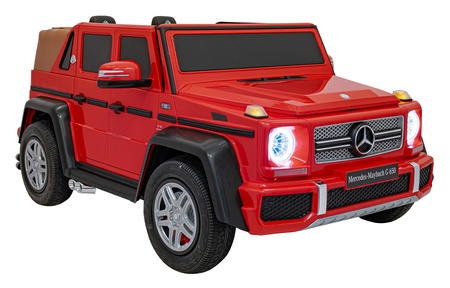 Pojazd Mercedes Benz MAYBACH G650 Czerwony