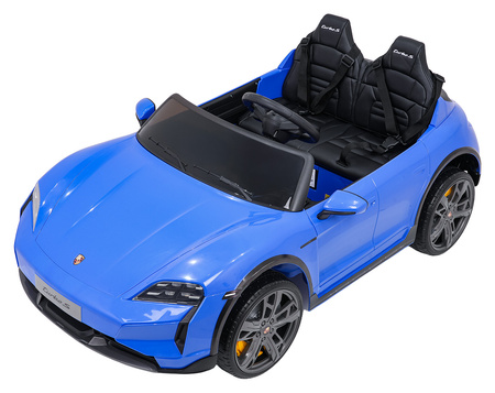 Pojazd Porsche Taycan Turbo S Niebieski