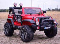 MEGA JEEP PERFECT 002 EXCLUSIVE 4x4 , WOLNY START/ MIĘKKIE KOŁA, LAKIEROWANY HP-002