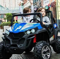 Terenowe Grand Buggy Lift dla dzieci Niebieski + Napęd 4x4 + Pilot + Bagażnik + Radio MP3 + LED