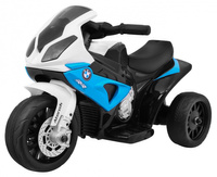 Motor BMW S1000 RR Mini na akumulator dla dzieci Niebieski + 3 koła + Dźwięki + LED