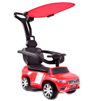 JEŹDZIK, PCHACZ, ODPYCHACZ VOLVO XC90, MIĘKKIE SIEDZENIE,  DASZEK ,DŹWIĘKI/DKP02C