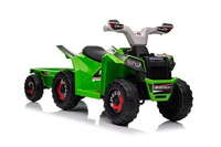 Quad Na Akumulator XMX630T Zielony Z Przyczepą