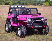 WIELKI DZIP 4X4  ROUGH SPEED, FUNKCJA BUJANIA, WALIZKA, RADIO FM, MIĘKKIE KOŁA/XMX-617