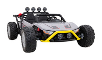 Auto Buggy Racing 5 na akumulator dla dzieci +3. Szary + Silniki 2x200W + Pilot + Wolny Start